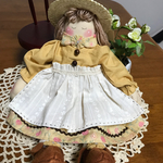 カントリードール（麦わら帽子の子）イエロー