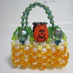 ハロウィンのバッグチャーム