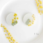 ミモザ❁ヘアクリップ