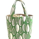 ランチトートバッグ 『Leaf』 グリーン