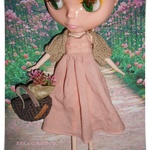 blythe・ネオブライスサイズ・春のお出掛けコーデセット。
