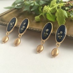 navy beansイヤリング/ピアス