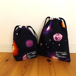 巾着セット＜宇宙＞