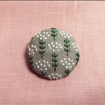 刺繍ブローチ★小花