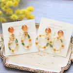 【オーダー品】ミモザのリングデザイン　イヤリング/ピアス