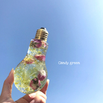 【FB】ハーバリウム ❁﻿彩華~Bulb~【Candy green】誕生日  ギフト