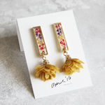 春♡*お花揺れるピアス クリアⅱ