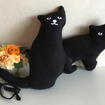 黒猫ぬいぐるみペアC/D