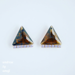 大人な△　シンプル ピアス　