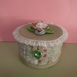 リバティパッチのミニケース（貴重品入れ）