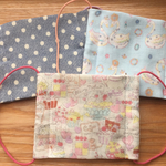 ☆まとめ買い送料無料☆　ダブルガーゼマスク 3枚セット🎵