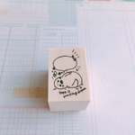 のんららスタンプ アザラシ吹き出し【NS-016】