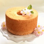 （☆限定☆さくら）米粉のふわもちシフォンケーキ