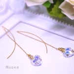 Heart Swarovski Americanpiece*  スワロフスキー アメリカンピアス