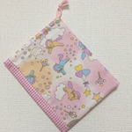 ふわふわユニコーンのコップ袋 巾着袋