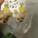 ヨーキーのノンホールピアス