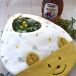 Honey bearのフワフワbib🐻