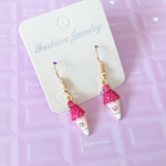 送料￥0＊カラフルアイスのピアス＊pink