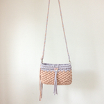 ♡新作♡可愛いお花ボタン付  2way・ミニクラッチ&ショルダーバッグ