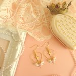 ♡flower & heart cross♡