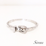 グルーデコ ホースシューベルトバングルsilver