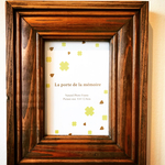 無反射ガラスを使ったクラシカルなフォトフレーム