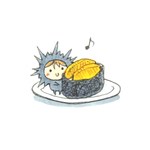 うに、イクラ（寿司シリーズ多種）ミニチュアアート