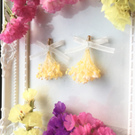 かすみ草花束イヤリング/ピアス