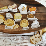 チーズ専門店‼︎全種のチーズを♪布シール♪お酒によく合う、お料理によく合うチーズを取り揃えております♪