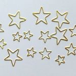 ◆送料込み！◆薄型レジン枠・星