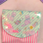 ラミネート動くパーツの移動ポケット
