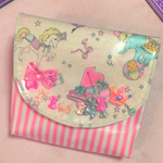 ラミネート動くパーツの移動ポケット