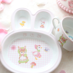 ポーセラーツ♡キッズプレート&両手マグのセット
