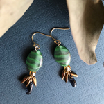 Wave of green イヤリング ピアス