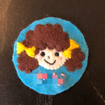 【nntcp725様専用】似顔絵イラストワッペン/似顔絵フェルト