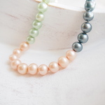ヴィンテージ　アクリルパールミックスカラー　約8mm　30個入り