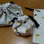 お弁当袋・コップ入れ・はし入れ3点セット　送料無料