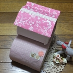 トイレットペーパーホルダーカバー　ピンクフォレスト