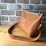 ＊sale＊  身軽にお出かけシンプルショルダー◆ファスナーベージュ