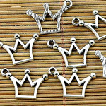 シルバークラウンチャーム　5個set