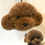 《オーダー品》paco0520様専用 トイプードル レッド ストラップ/キーホルダー