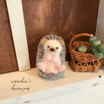 羊毛フェルトのハリネズミ♡