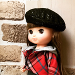 メルちゃん ハンドメイド ベレー帽 No.8