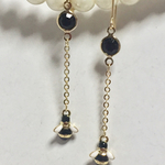 ミツバチ🐝☆シャネルストーン☆イヤリングorピアス