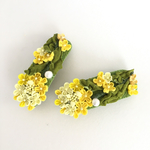 菜の花＊バレッタ(送料込み)