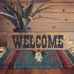スタンドサインプレート WELCOME