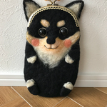 チワワちゃんながま口