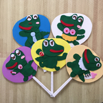 わにのかぞく#ペープサート