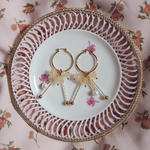 ＊専用ページ＊Flower stick hoop pierce(イヤリングに変更)