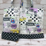 【tetoteありがとう♬Happy sale】シロクマ柄＊レッスンバッグセット